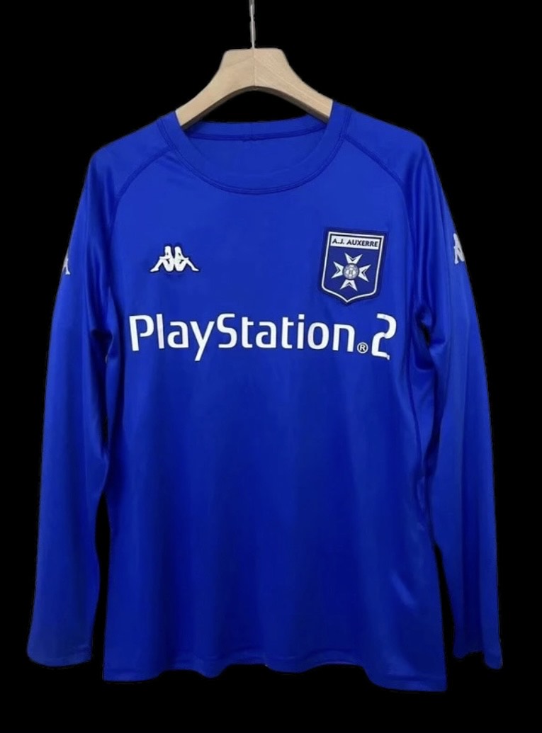 AJ Auxerre Long Sleeve Jersey 03/04