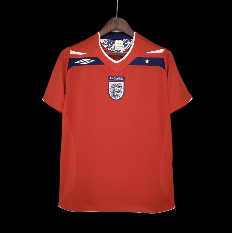 Camiseta retro de Inglaterra 08/10