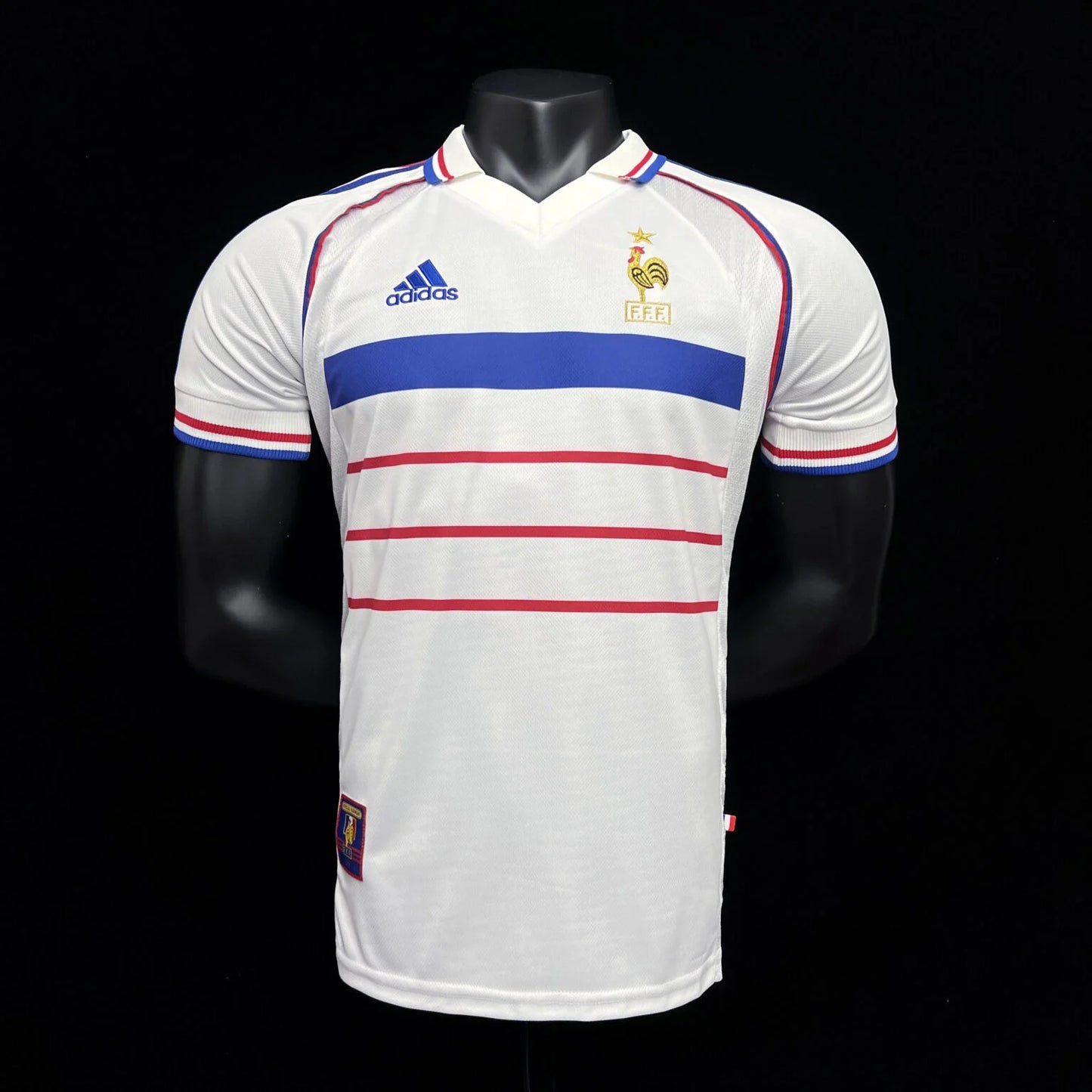 Camiseta retro de Francia 1998 (versión de jugador)