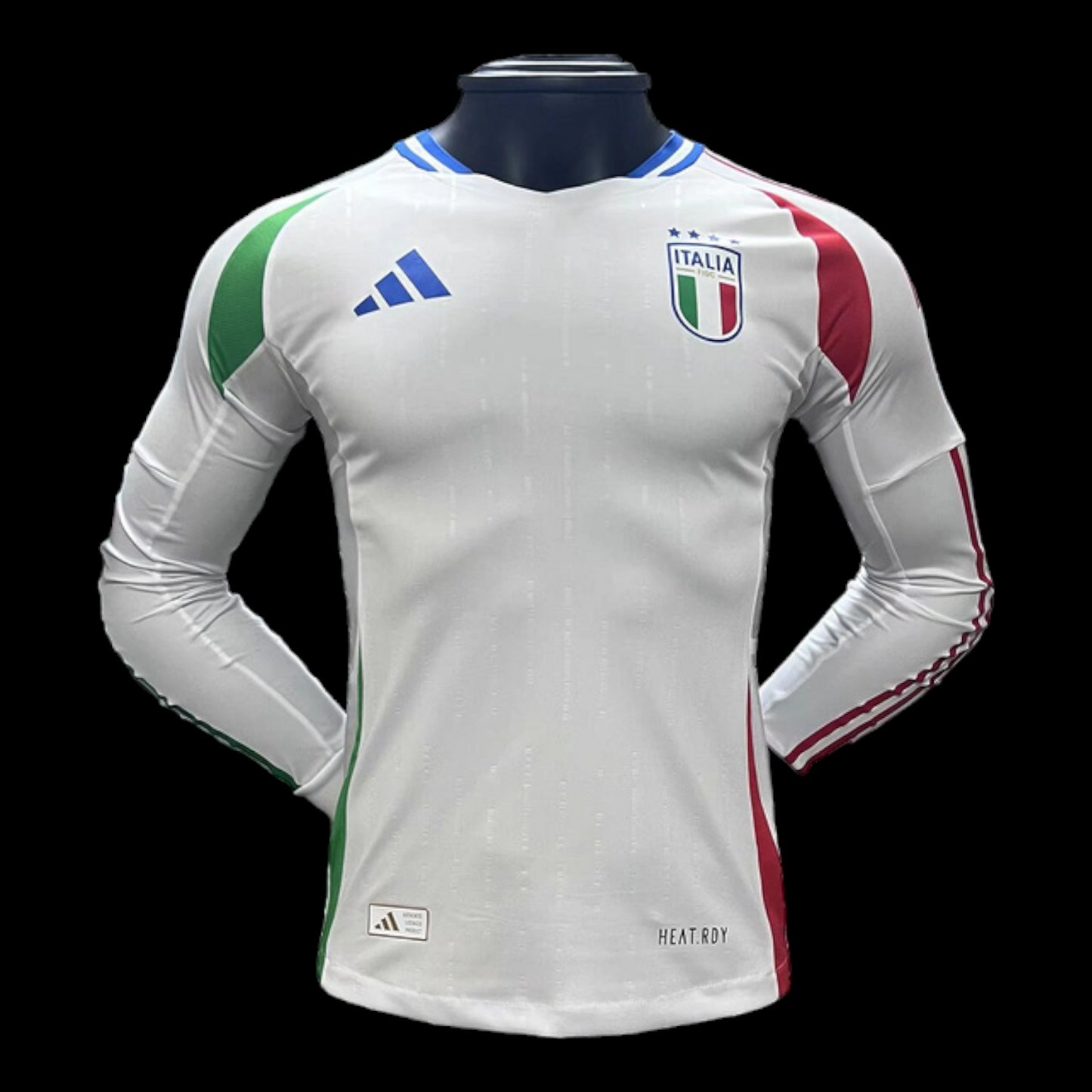 Camiseta de manga larga de visitante de Italia 24/25 - Versión para el jugador