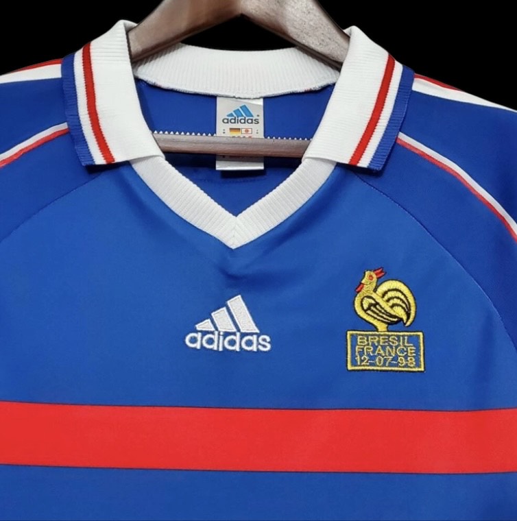 Camiseta retro de Francia 1998