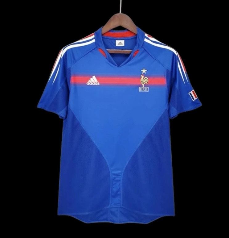 Camiseta retro de Francia 2004