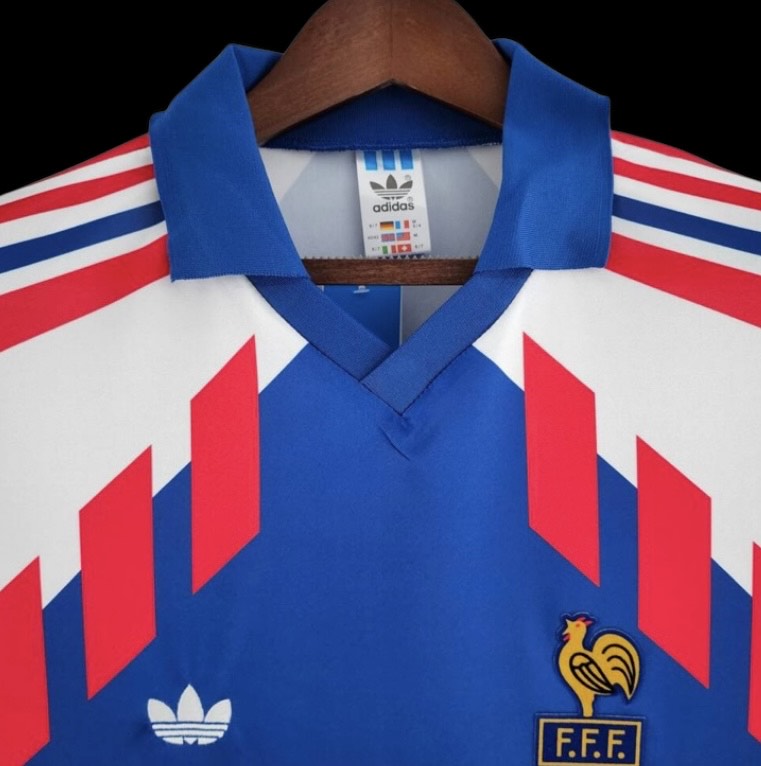 Camiseta retro de Francia 88/90