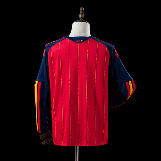 Espagne Maillot Domicile Manches Longues 2 Étoile ⭐⭐ 26/27