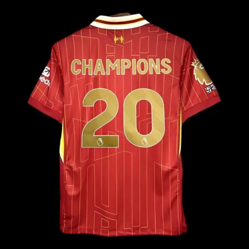 Liverpool Maillot Domicile CHAMPIONS 24/25