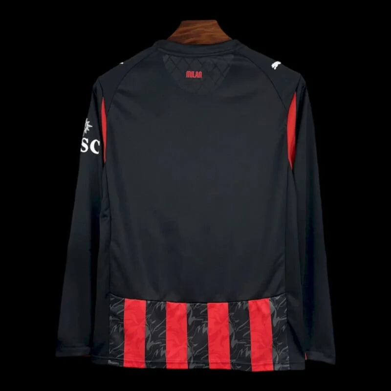 AC Milan Home Long Sleeve Jersey 25/26