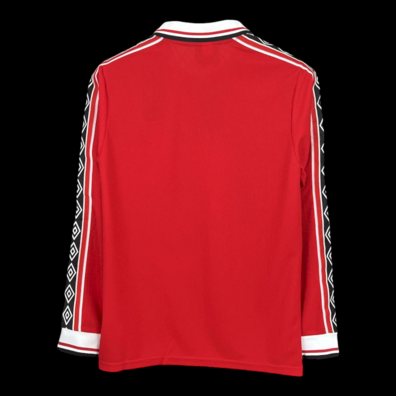 Manchester United Retro Home Shirt Long Sleeve 98/99