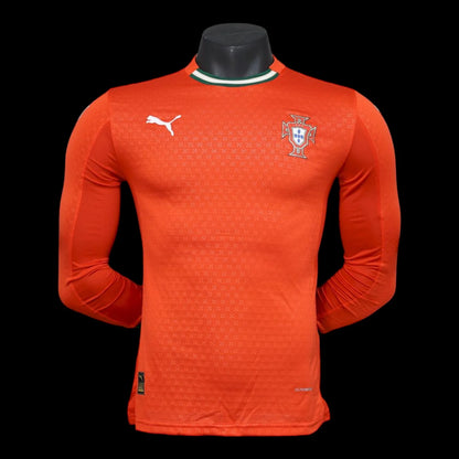 Camiseta de manga larga local de Portugal 25/26 - Versión para el jugador