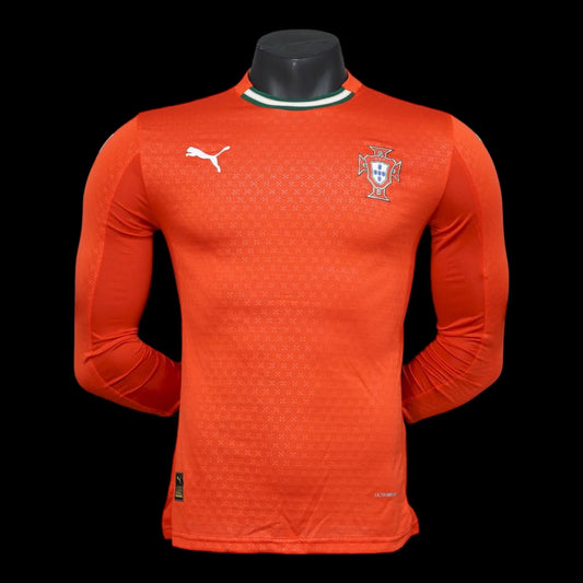 Camiseta de manga larga local de Portugal 25/26 - Versión para el jugador