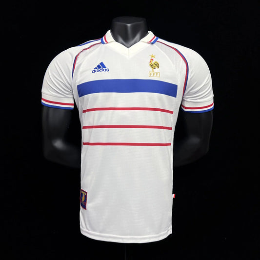 Camiseta retro de Francia 1998 (versión de jugador)