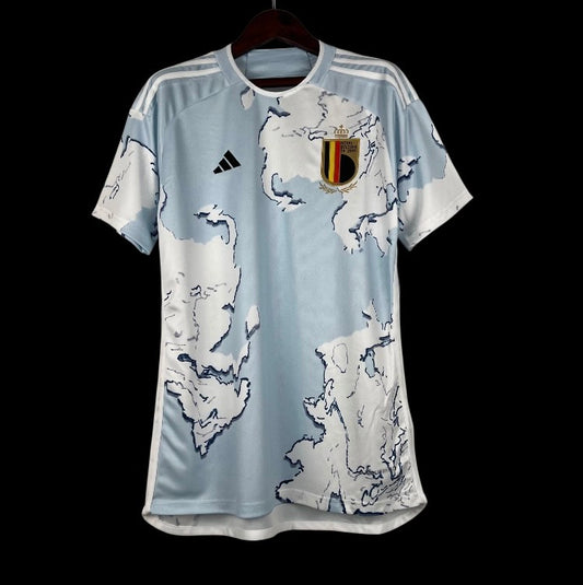 Camiseta de visitante de Bélgica para el Mundial 2023