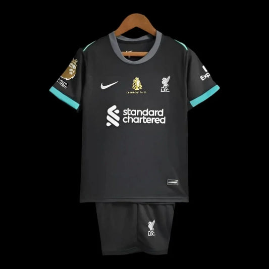 Liverpool CHAMPIONS 24/25 Away Shirt - Kids