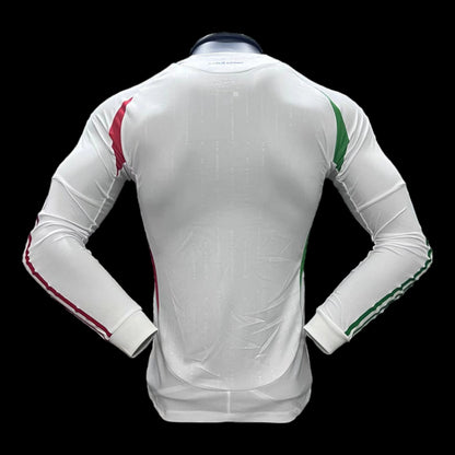 Camiseta de manga larga de visitante de Italia 24/25 - Versión para el jugador