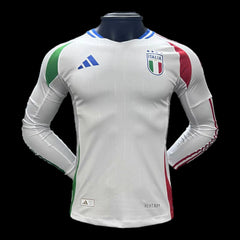 Camiseta de manga larga de visitante de Italia 24/25 - Versión para el jugador