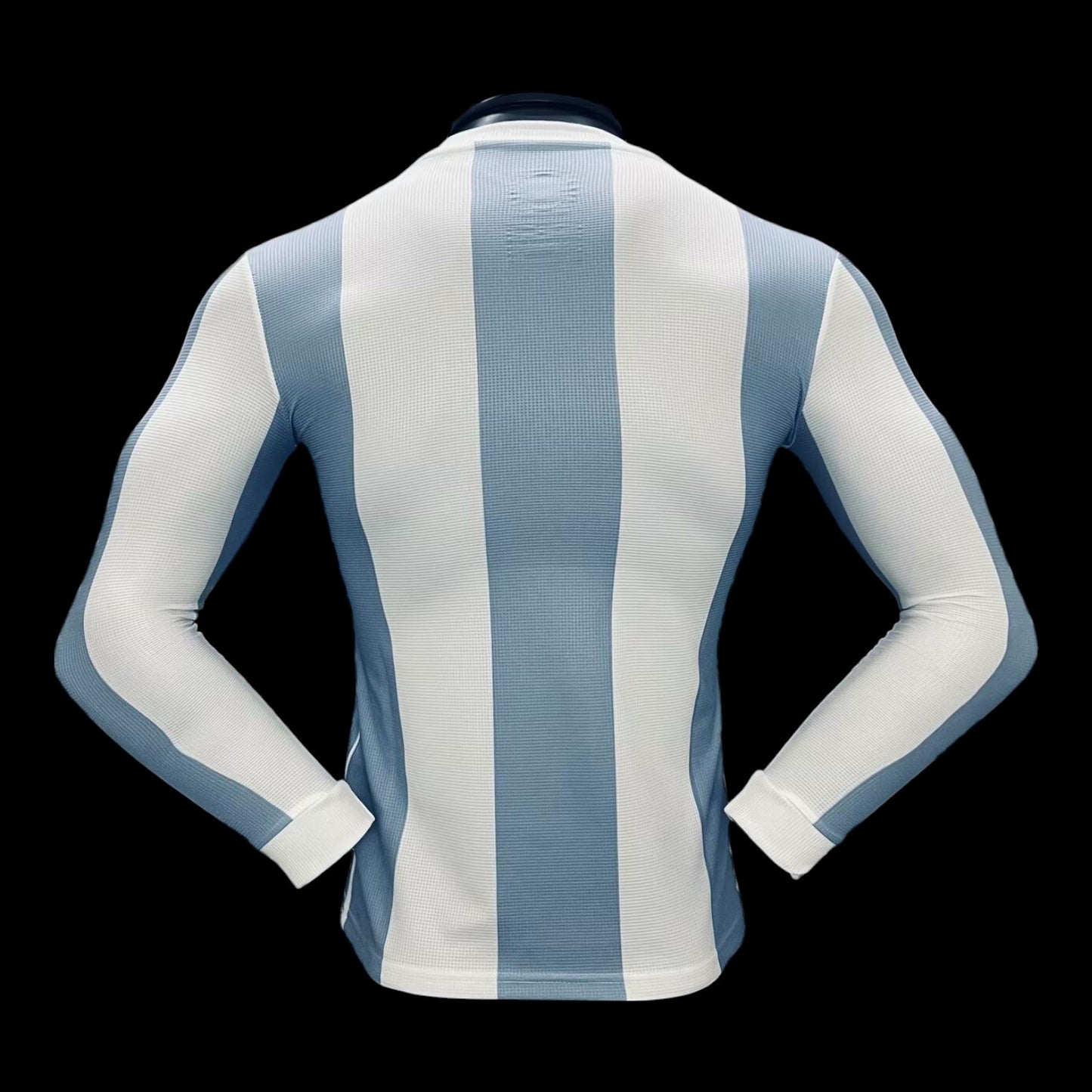 Argentine Maillot Domicile Manches Longues 50e Anniversaire -Version Player