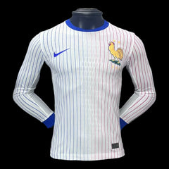 Camiseta de manga larga de visitante de Francia 24/25 - Versión para el jugador