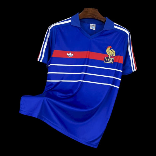 Camiseta retro de local de Francia 1984