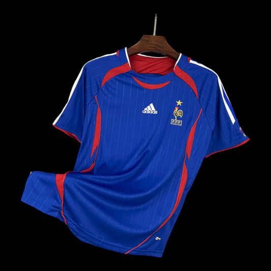 Camiseta retro de local de Francia 2006