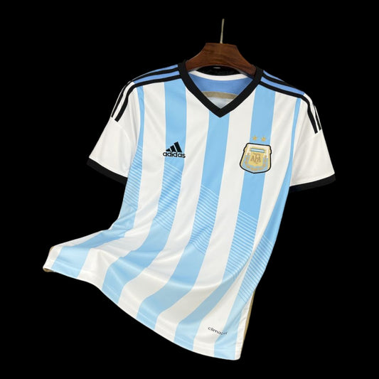 Argentina Retro Home Jersey 2014