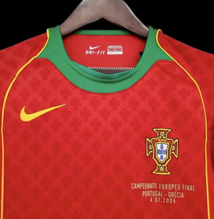 Camiseta retro de Portugal 2004