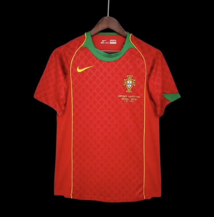 Camiseta retro de Portugal 2004