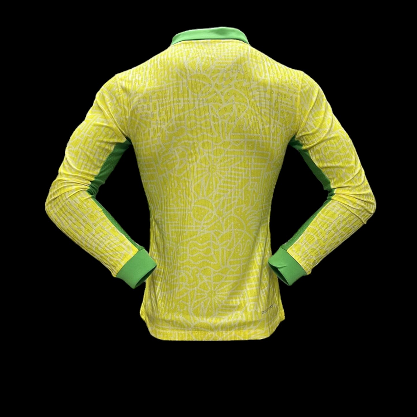 Brésil Maillot Domicile Manches Longues 24/25 -Version Player