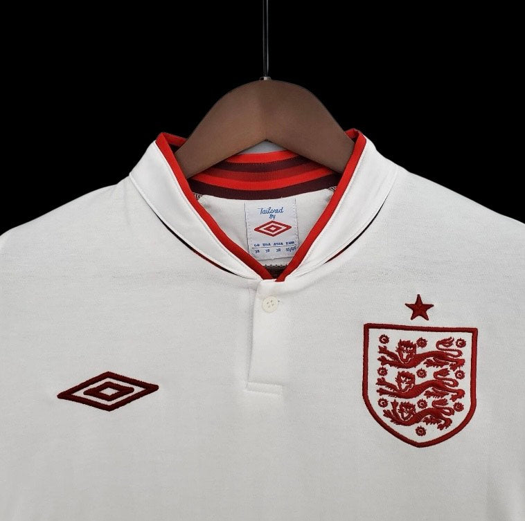 Camiseta retro de Inglaterra 2012