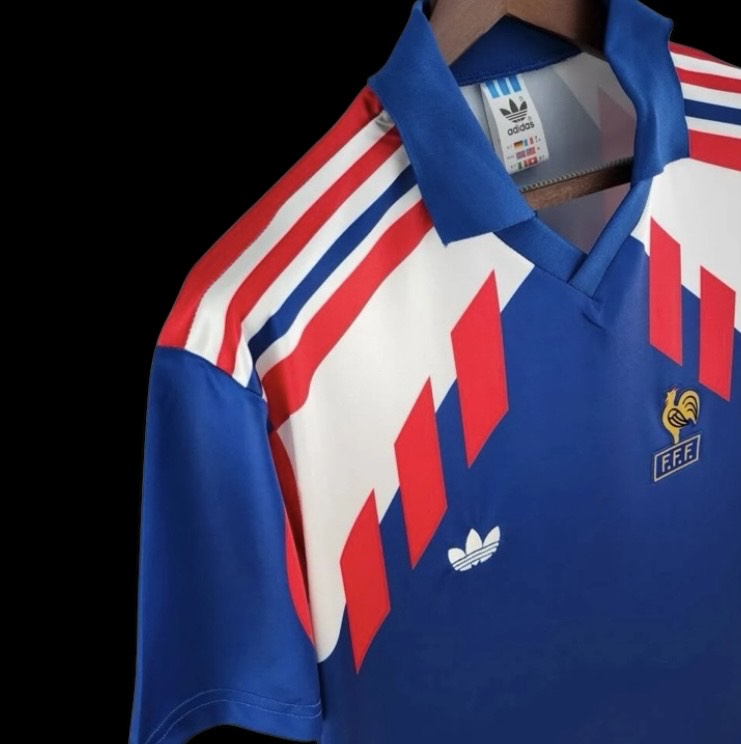 Camiseta retro de Francia 88/90
