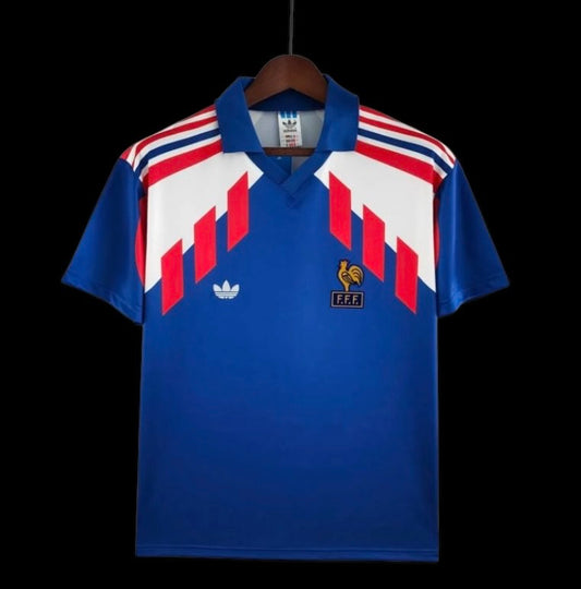 Camiseta retro de Francia 88/90