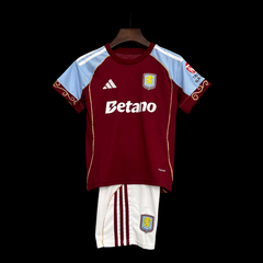 Aston Villa Maillot Domicile 25/26 -Enfant