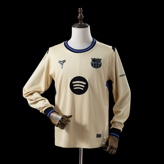 Barcelone Maillot Manches Longues Extérieur 25/26