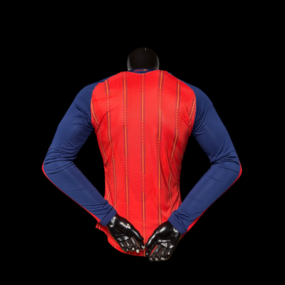 Espagne Maillot Manches Longues Domicile 26/27 –Version Player