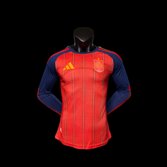 Espagne Maillot Manches Longues Domicile 26/27 –Version Player