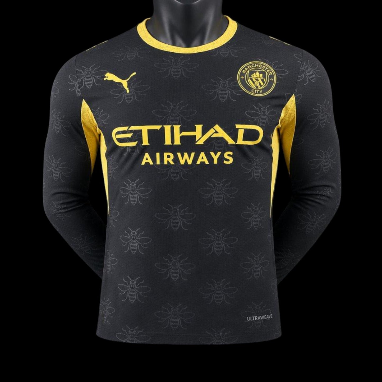 Manchester City Maillot Manches Longues 26/27 Extérieur –Version Player