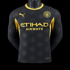 Manchester City Maillot Manches Longues 26/27 Extérieur –Version Player