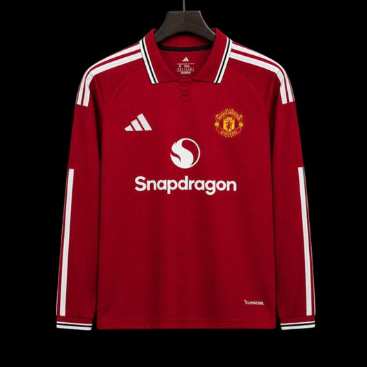Manchester United Maillot Manches Longues Domicile 26/27