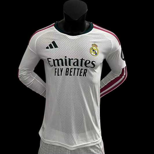 Real Madrid Maillot Manches Longues Domicile 26/27 –Version Player