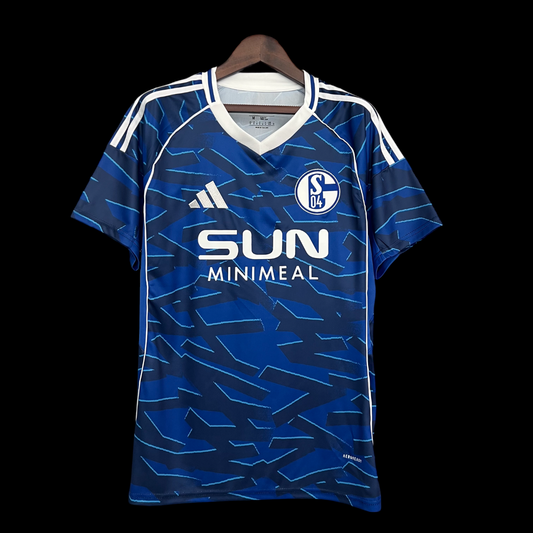 Schalke 04 Maillot Domicile 25/26