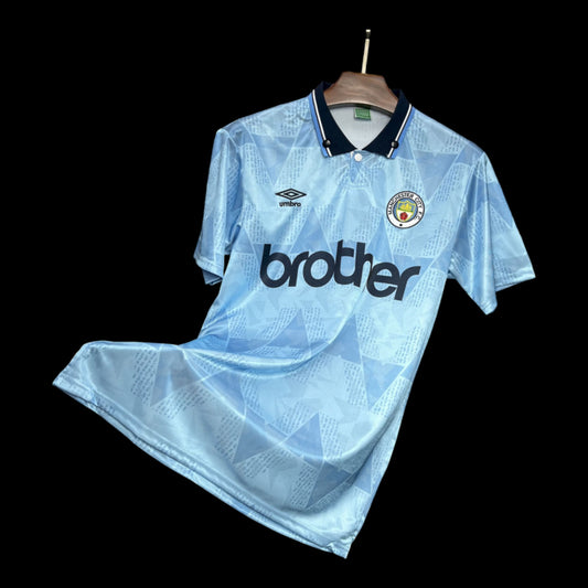Manchester City Retro Home Shirt 89/91