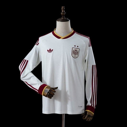 Espagne Maillot Exterieur Manches Longues 2 Étoile ⭐⭐ 26/27