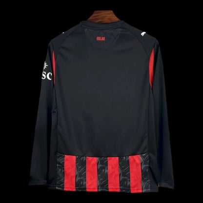 Milan AC Maillot Manches Longues Domicile 25/26