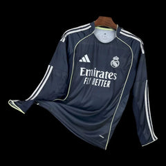 Real Madrid Maillot Manches Longues Extérieur 25/26