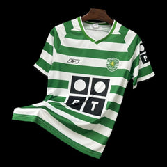 Sporting Portugal Retro Home Shirt 03/04