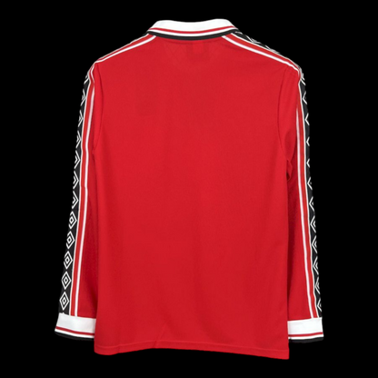 Manchester United Retro Home Shirt Long Sleeve 98/99