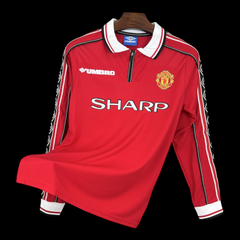 Manchester United Retro Home Shirt Long Sleeve 98/99