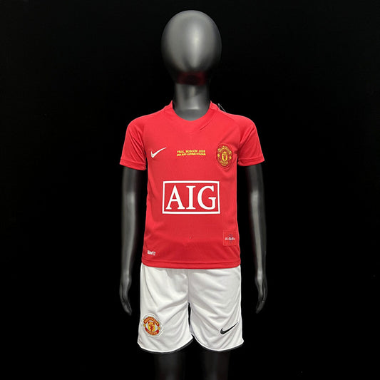 Manchester United Retro Set 07/08 - Kids