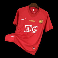 Manchester United UCL Retro Home Shirt 07/08