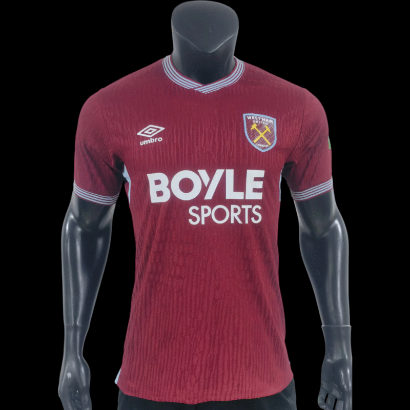 West Ham Maillot Domicile 25/26 -Version Player